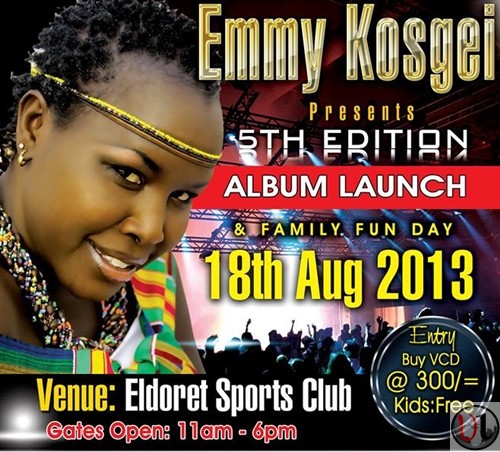 emmy kosgei album launch in eldoret post