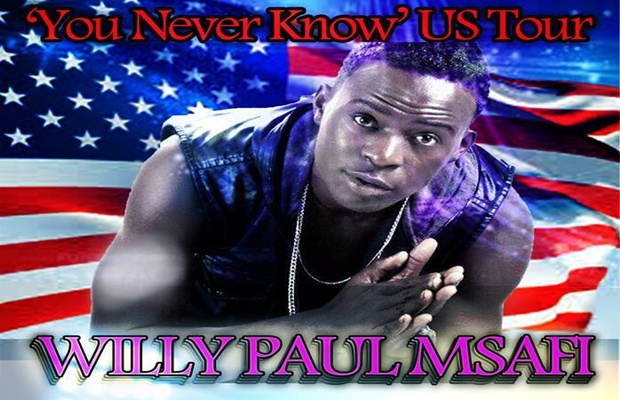willy paul us tour post