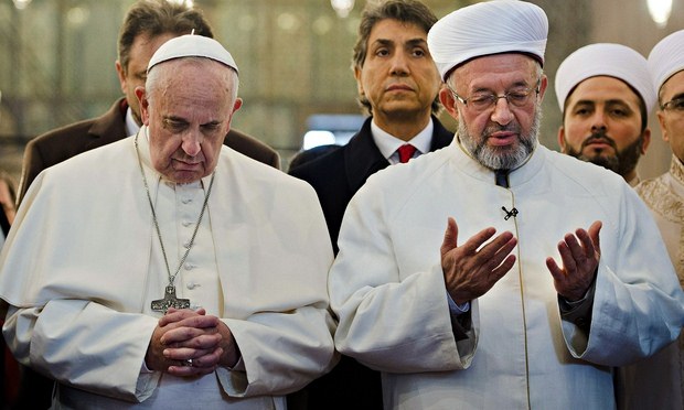 Pope Francis and Grand Mufti Yaran