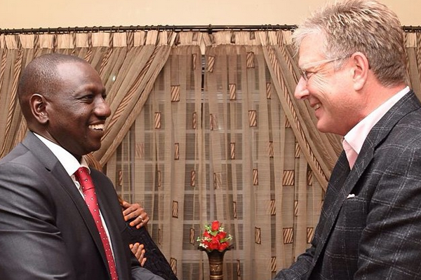 Don Moen meets William Ruto