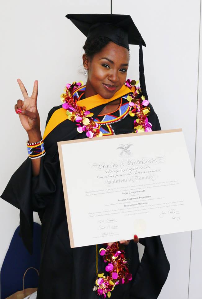 Joyce Omondi Graduates