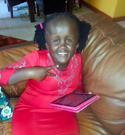 Angel : Anne Ngugi's special daughter 
