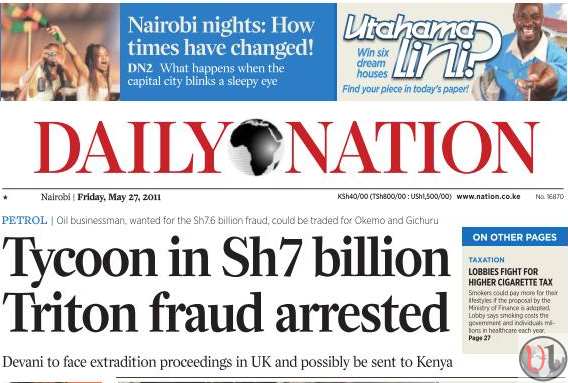 today daily nation newspaper kenya