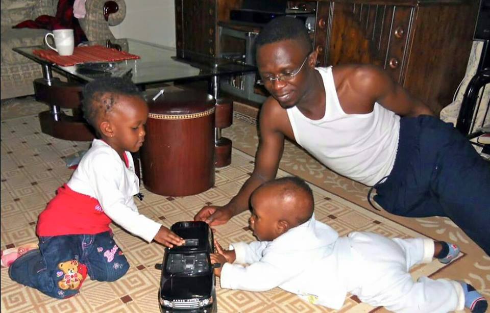 Ababu Namwamba and his family 